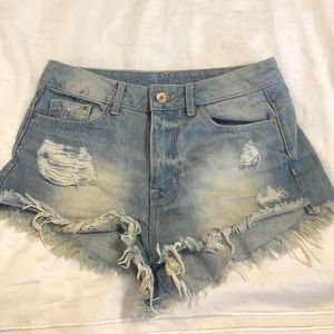 Denim Cut Off Shorts